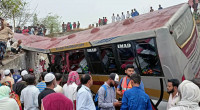 16 killed as bus plunges into Madaripur ditch