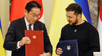 Kishida, in Ukraine, assures Zelenskyy of continued support