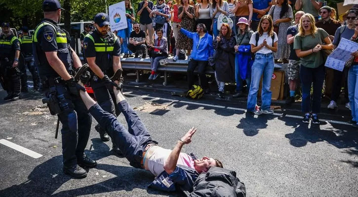 Netherlands arrests more than 1,500 climate activists