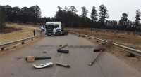 At least 20 mine staff killed in S. Africa road accident