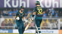 Maxwell's record-equaling ton steers tourists to victory over India