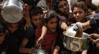 Israel causing starvation in Gaza as strikes kill 45, says UN