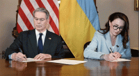 US, Ukraine sign landmark deal on natural resources