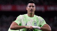 Lewandowski brace powers Barca to victory at Athletic Club