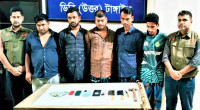 5 arrested over highway robbery in Tangail