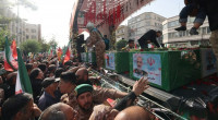 Iran holds state funeral for commanders, scientists killed in war