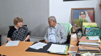 Catherine Cecil meets Fakhrul Islam