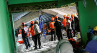 Over 90 feared trapped after Indonesia school collapse