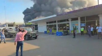 Fire in cargo area at Hazrat Shahjalal airport