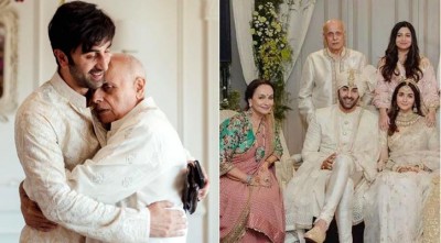 রণবীরকে বুকে নিয়ে কাঁদলেন শ্বশুর