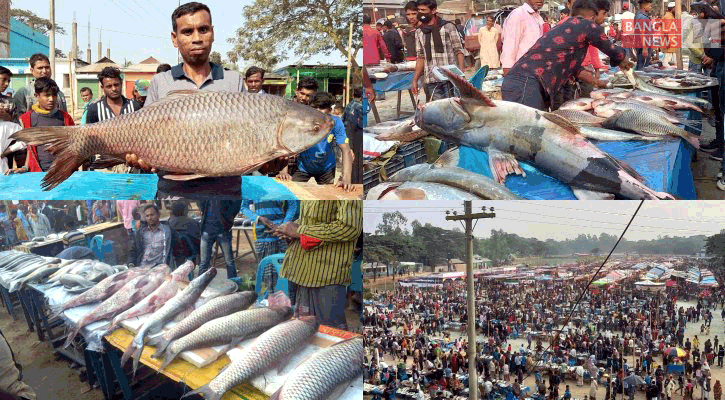 মাছের মেলায় সোয়া দুই কোটি টাকার বেচাকেনা