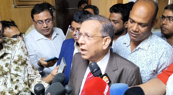 সাংবাদিক নয়, মামলা হয়েছে অন্যায়ের বিরুদ্ধে: আইনমন্ত্রী