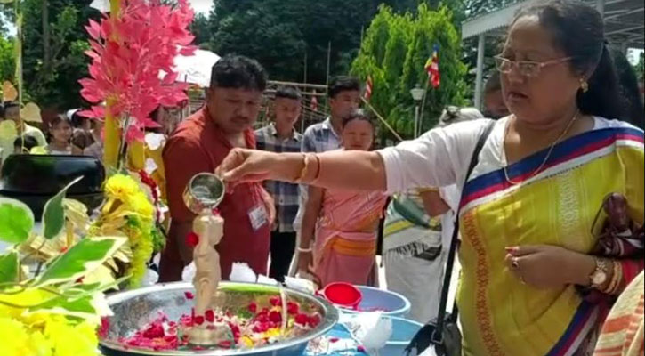 ত্রিপুরাজুড়ে উদযাপিত হচ্ছে বুদ্ধ জন্মজয়ন্তী