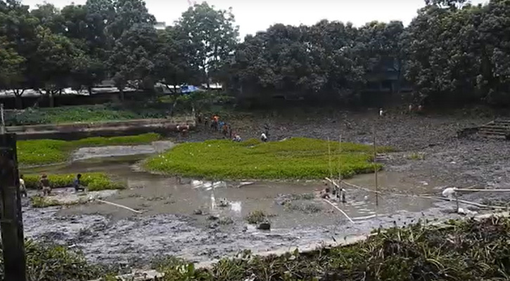 নড়াইলের ‘কালিদাস ট্যাংক’ হয়ে গেল ‘লাল মিয়া’!