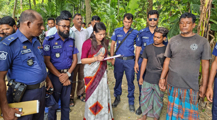 সুগন্ধা নদী থেকে বালু উত্তোলন, দুই ব্যবসায়ীকে জরিমানা