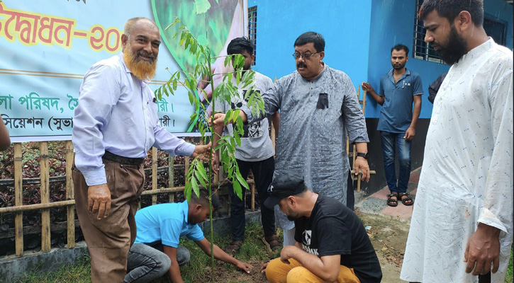 সৈয়দপুর সপ্তাহব্যাপী বৃক্ষরোপণ কর্মসূচির উদ্বোধন