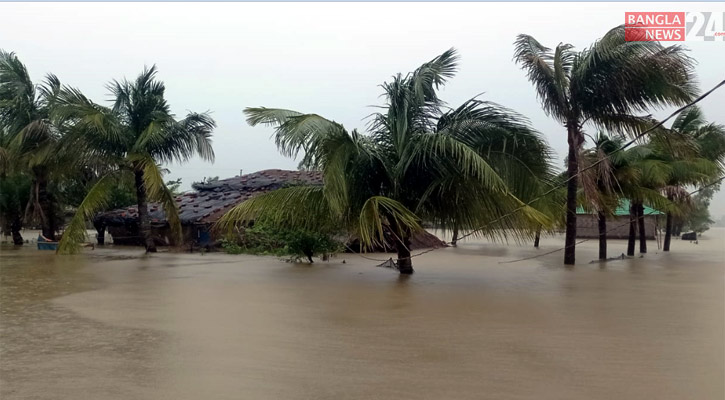 কক্সবাজারে বন্যা পরিস্থিতির কিছুটা উন্নতি, এখনও পানিবন্দি দেড়লাখ মানুষ