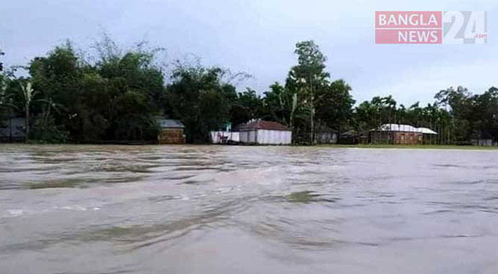 উত্তরে বন্যাপ্রবণ নদ-নদীর পানি বাড়ছে