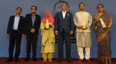 কায়সার সিনহা পদক পেলেন  জিয়াউল, হারুন ও নাসরিন