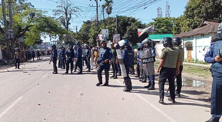 সুনামগঞ্জে পুলিশ-বিএনপি সংঘর্ষ, দুই সাংবাদিকসহ আহত ৭