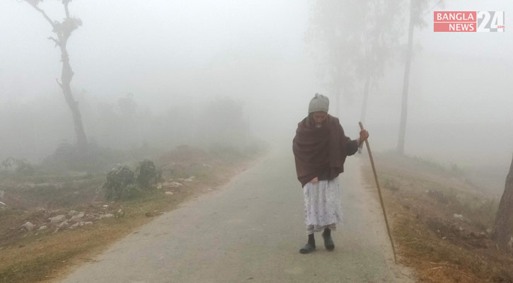 ১০ ডিগ্রি তাপমাত্রায় বিপর্যস্ত দিনাজপুরের জনজীবন