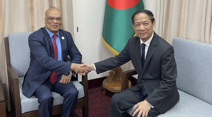 মিয়ানমারে বাংলাদেশের রাষ্ট্রদূতের সঙ্গে আসিয়ান বিশেষ দূতের বৈঠক