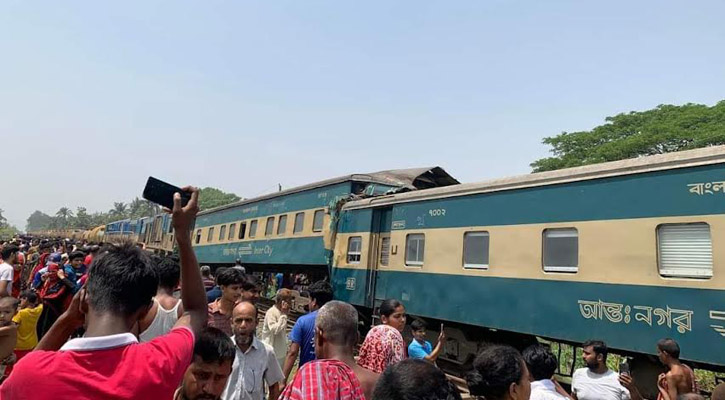 গাজীপুরে রেল দুর্ঘটনা:  ট্রেন চলাচল স্বাভাবিক