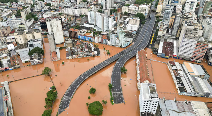 ব্রাজিলে বন্যায় মৃত বেড়ে ৭৮, নিখোঁজ শতাধিক