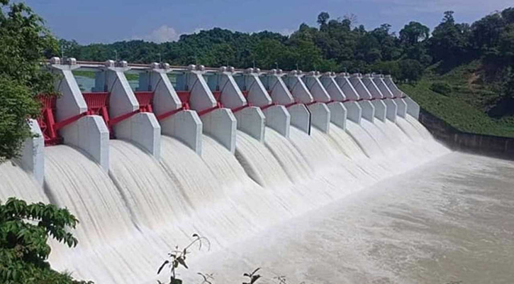 ফের খুলে দেওয়া হলো কাপ্তাই বাঁধের ১৬টি জলকপাট