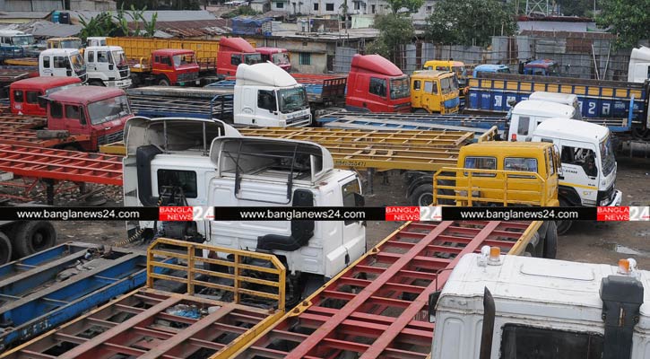বন্দরে প্রাইমমুভার ট্রেইলার শ্রমিক ধর্মঘট 
