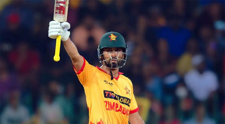 ২০ ওভারে ৩৪৪ রান নিয়ে জিম্বাবুয়ের
