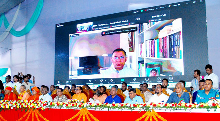 আইনের শাসন না থাকলে কেউ নিরাপদ নয় : তারেক রহমান