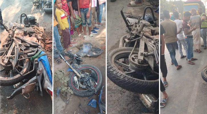 রাজশাহীতে ট্রাকচাপায় দুই মোটরসাইকেল আরোহী নিহত