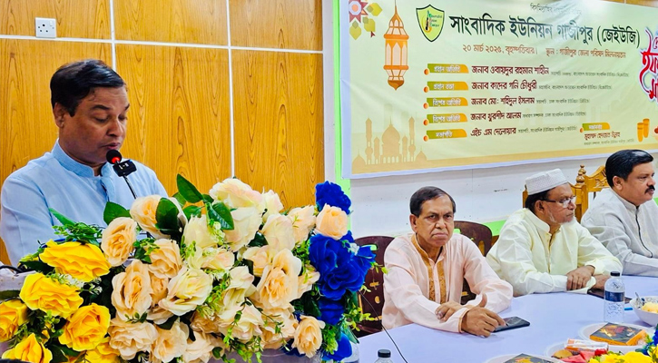 সাংবাদিকদের কাজ সমাজের প্রকৃত চিত্র তুলে ধরা: কাদের গণি চৌধুরী