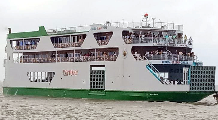 ঢাকা-ভোলা রুটে জনপ্রিয় হয়ে উঠছে কার্নিভাল ক্রুজ