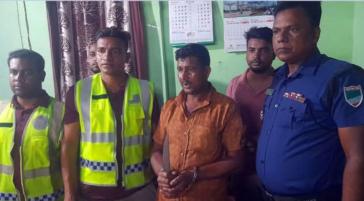 ঝিনাইদহে অস্ত্রসহ ডাকাত আটক