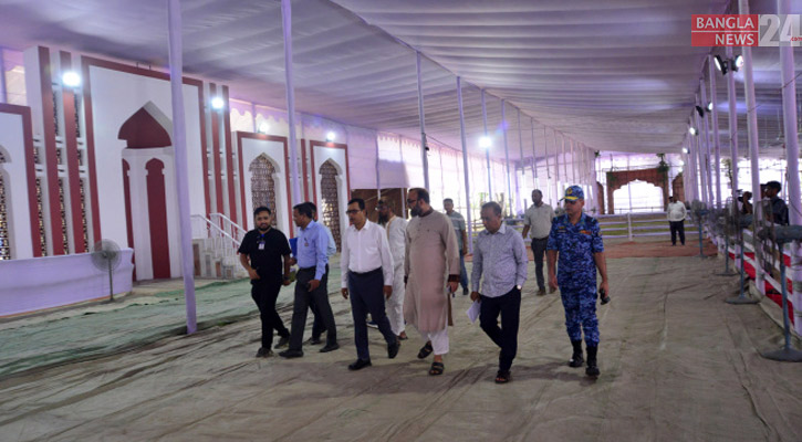 জাতীয় ঈদগাহে ঈদুল ফিতরের প্রধান জামাতের প্রস্তুতি সম্পন্ন 