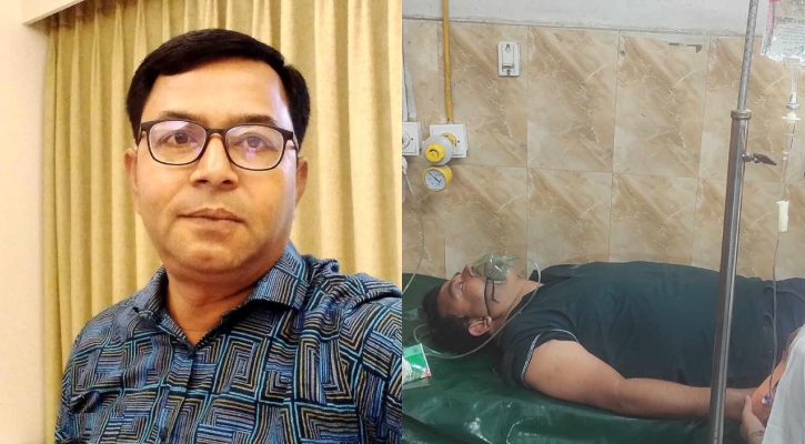 সাংবাদিকের দুই হাত ভেঙে দিল দুর্বৃত্তরা