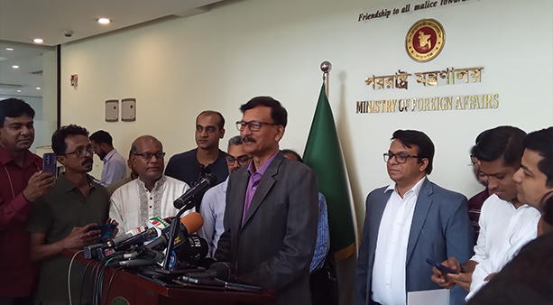শেখ হাসিনাকে ফেরানোর বিষয়ে চূড়ান্ত কিছু হয়নি: পররাষ্ট্র উপদেষ্টা