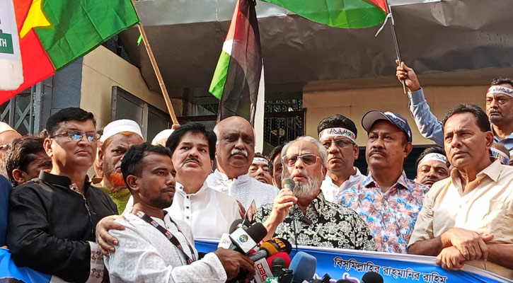 ফিলিস্তিনিদের স্বার্থে কী করতে হবে, সরকার তা ঠিক করে দিক: জি এম কাদের