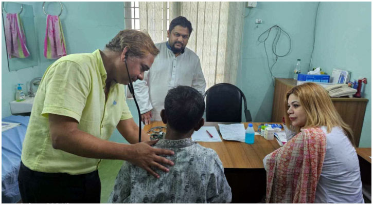 অসুস্থ গিয়াস উদ্দিনের চিকিৎসা সহায়তায় বিএনপি