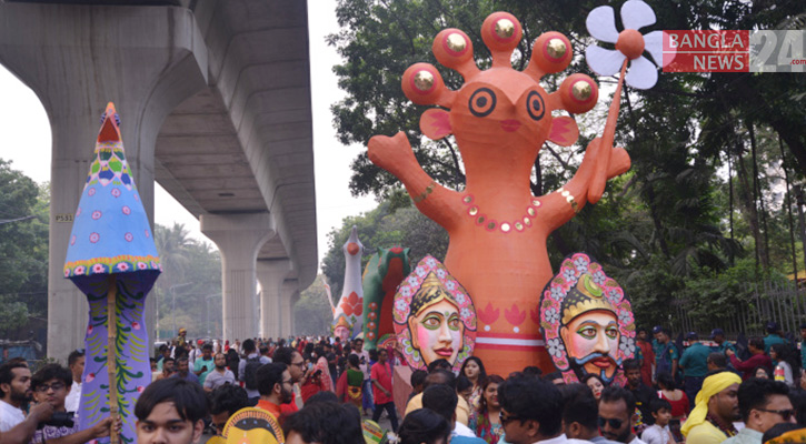 ঢাবির ‘বর্ষবরণ আনন্দ শোভাযাত্রা’ সকাল ৯টায়