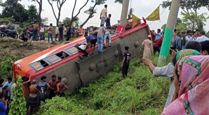 ফরিদপুরে ৭ জন নিহত হওয়ার ঘটনায় সেই বাসচালক গ্রেপ্তার 