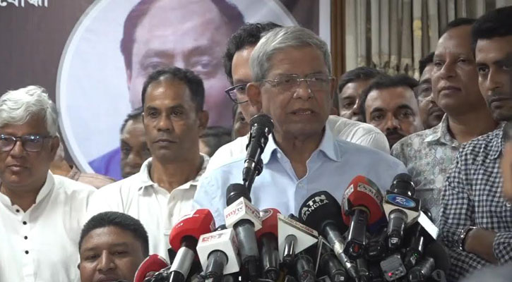 জুলাই-আগস্টের ত্যাগের পরও কাঙ্ক্ষিত বাংলাদেশ পাইনি: মির্জা ফখরুল