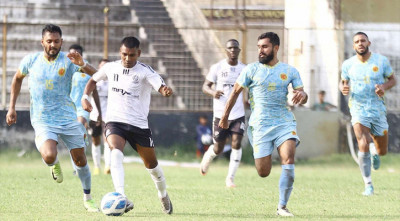 হাইভোল্টেজ ম্যাচে গোলশূন্য ড্র, শীর্ষে মোহামেডান