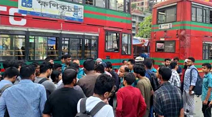 উত্তরায় ঢাবির বাসে হামলা-ভাঙচুরের ঘটনায় থানায় মামলা