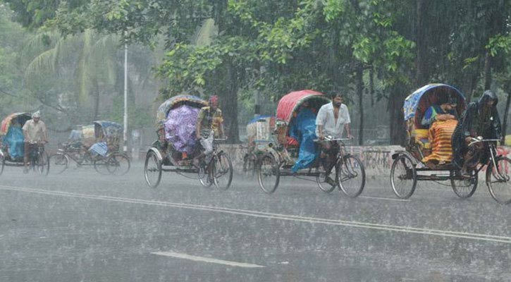 সব বিভাগে বজ্রসহ বৃষ্টির আভাস