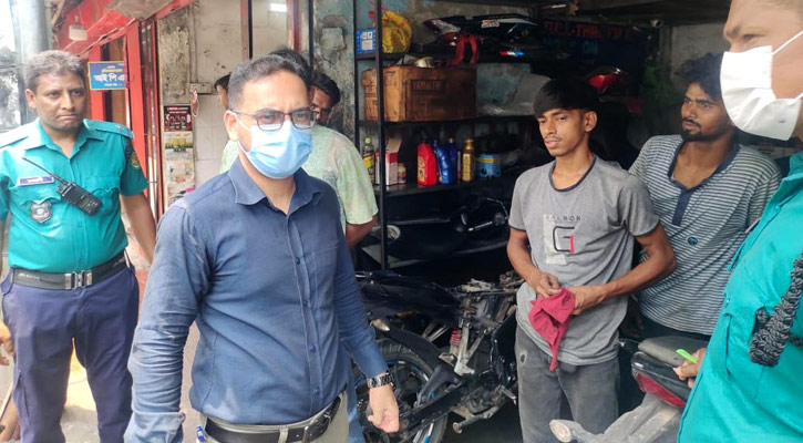ঢামেক এলাকায় যানজট নিরসনে ডিএমপির বিশেষ অভিযান