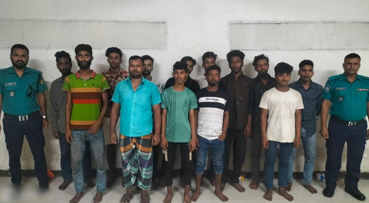 মোহাম্মদপুরে সাঁড়াশি অভিযানে গ্রেপ্তার ১৩