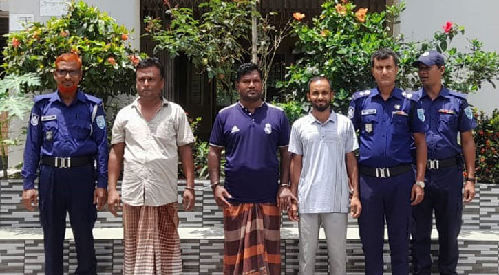পার্বতীপুরে আ.লীগের ৩ নেতা গ্রেপ্তার